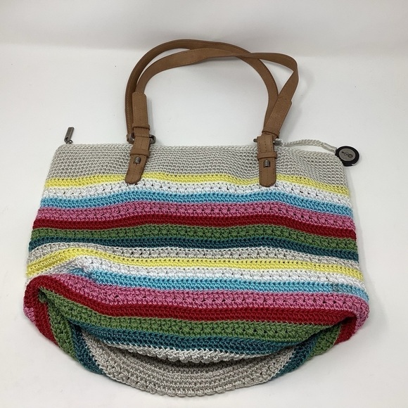 The Sak Multicolor Crochet Tote Bag - Picture 2 of 8